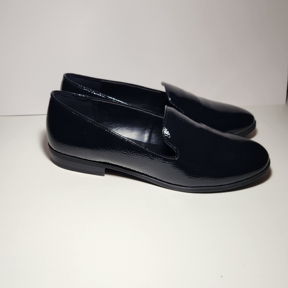Navy Blue Bandolina Loafer Women Size 7